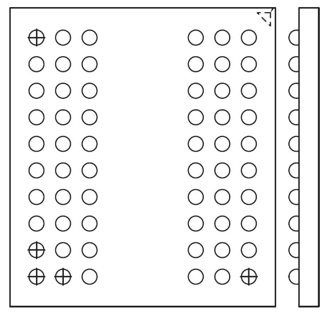 Micron 镁光 动态随机存取存储器 MT46H64M16LFBF-5 IT:B